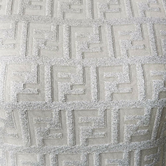 NWT FENDI FF Pattern Midi Dress - Picture 4 of 6